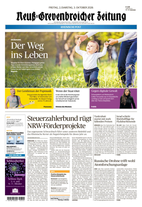 Cover of Neuss-Grevenbroicher Zeitung Neuss