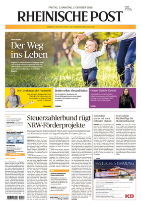 Cover of Rheinische Post Duesseldorf Meerbusch
