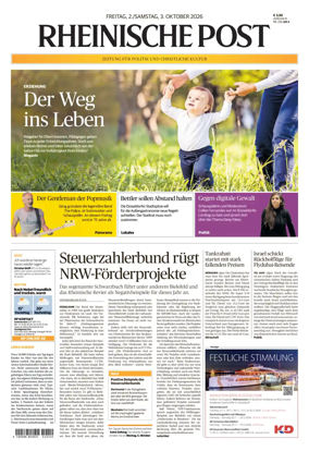 Cover of Rheinische Post – Dusseldorf Stadt