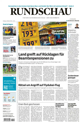 Cover of Rundschau fur den Schwabischen Wald – Der Kocherbote