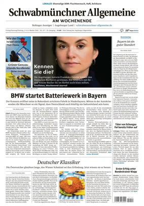 Cover of Schwabmunchner Allgemeine