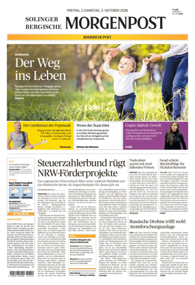 Cover of Solinger Bergische Morgenpost/Remscheid