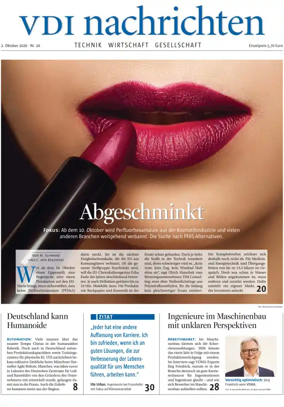 Cover of VDI Nachrichten