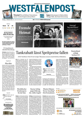 Cover of Westfalenpost (Brilon)