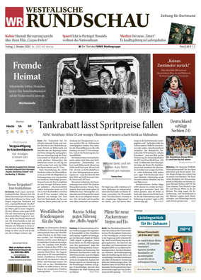 Cover of Westfalische Rundschau (Dortmund-Sud II)