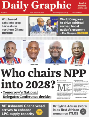 Cover of Daily Graphic