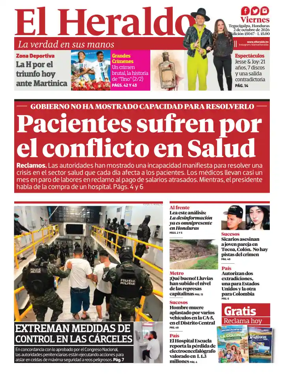 Cover of Diario El Heraldo