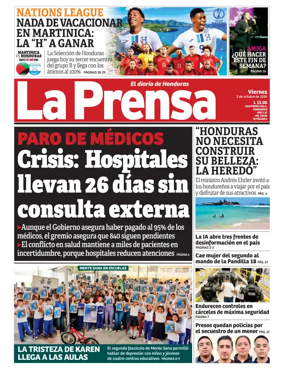 Cover of Diario La Prensa