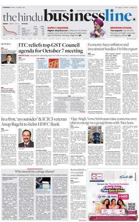 Cover of BusinessLine (Hyderabad)