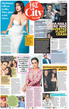 Cover of Hindustan Times (Ranchi) - Live