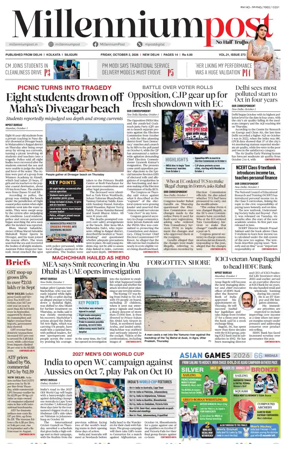 Cover of Millennium Post