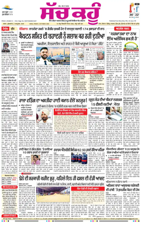 Cover of Sach Kahoon Punjabi