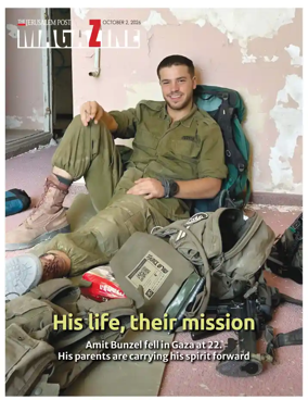 Cover of The Jerusalem Post Magazine