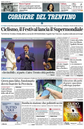 Cover of Corriere del Trentino