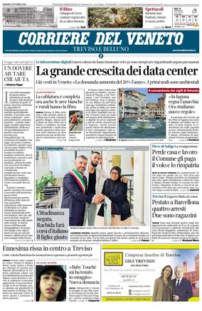 Cover of Corriere del Veneto (Treviso e Belluno)