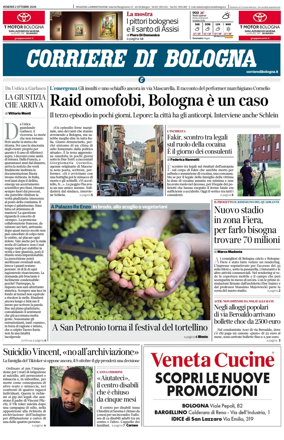 Cover of Corriere di Bologna
