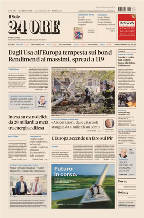 Cover of Il Sole 24 Ore