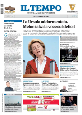 Cover of Il Tempo (Nazionale)