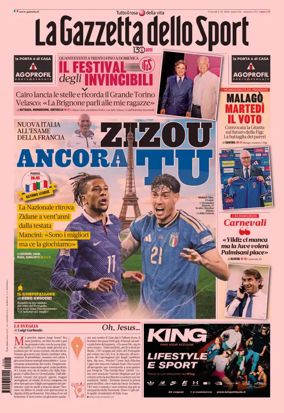 Cover of La Gazzetta dello Sport - Napoli