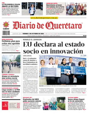 Cover of Diario de Queretaro