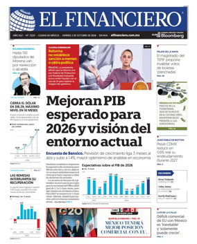 Cover of El Financiero
