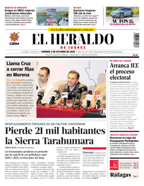 Cover of El Heraldo de Juarez