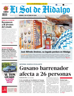 Cover of El Sol de Hidalgo