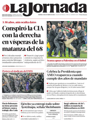 Cover of La Jornada