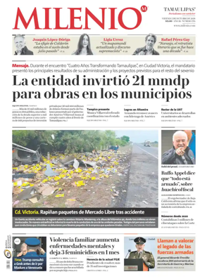 Cover of Milenio Tamaulipas