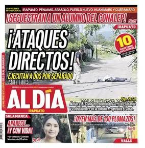 Cover of Periodico Al Dia (Irapuato)