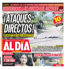 Cover of Periodico Al Dia (Salamanca)