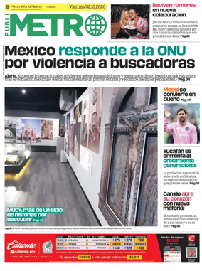 Cover of Publimetro Merida