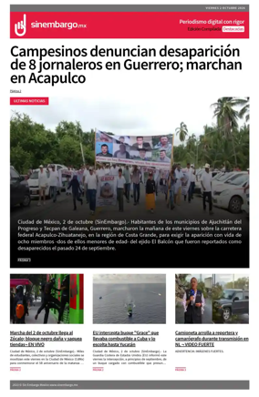 Cover of Sin Embargo destacadas