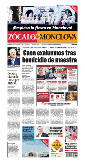 Cover of Zocalo Monclova