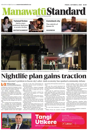 Cover of Manawatu Standard