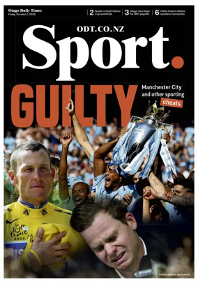 Cover of Otago Daily Times-Sports