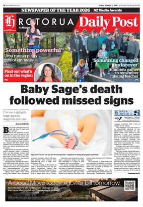 Cover of Rotorua Daily Post