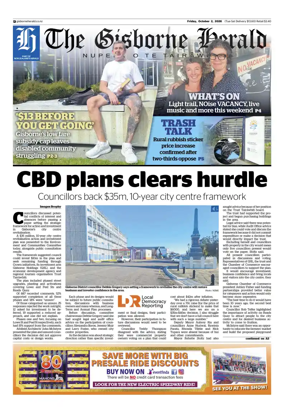 Cover of The Gisborne Herald
