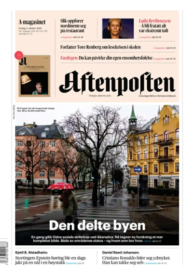 Cover of Aftenposten