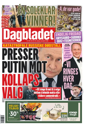 Cover of Dagbladet