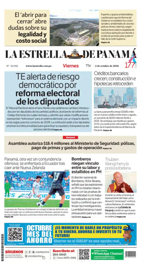 Cover of La Estrella de Panama
