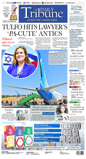 Cover of Daily Tribune (Philippines)
