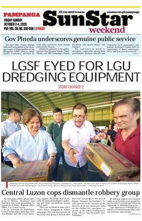 Cover of Sun.Star Pampanga