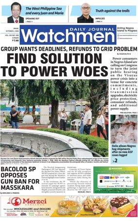 Cover of Watchmen Daily Journal