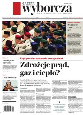 Cover of Gazeta Wyborcza