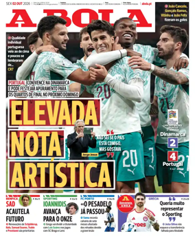 Cover of A BOLA (Portuguese)