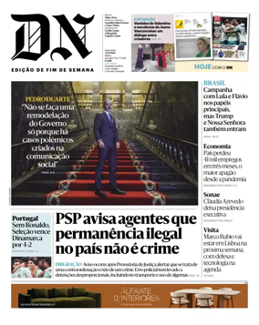 Cover of Diario de Noticias