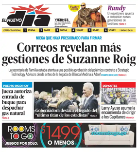 Cover of El Nuevo Dia