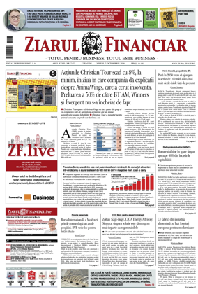 Cover of Ziarul Financiar