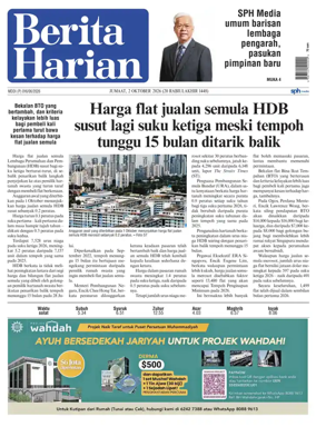 Cover of Berita Harian